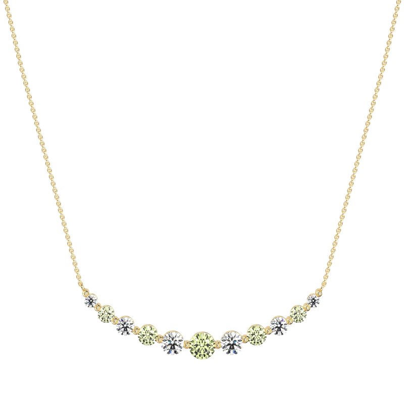 Graduated U-Shape Necklace