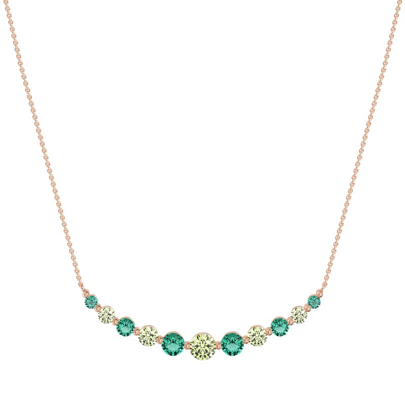 Graduated U-Shape Necklace