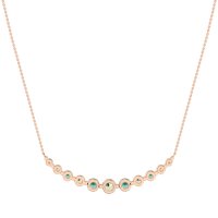 Graduated U-Shape Necklace