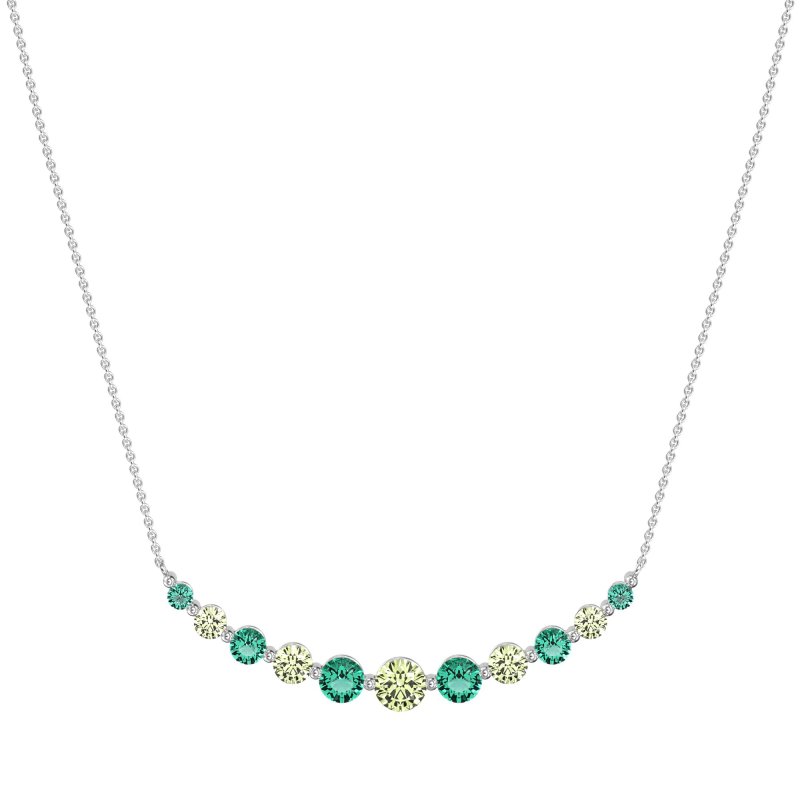 Graduated U-Shape Necklace