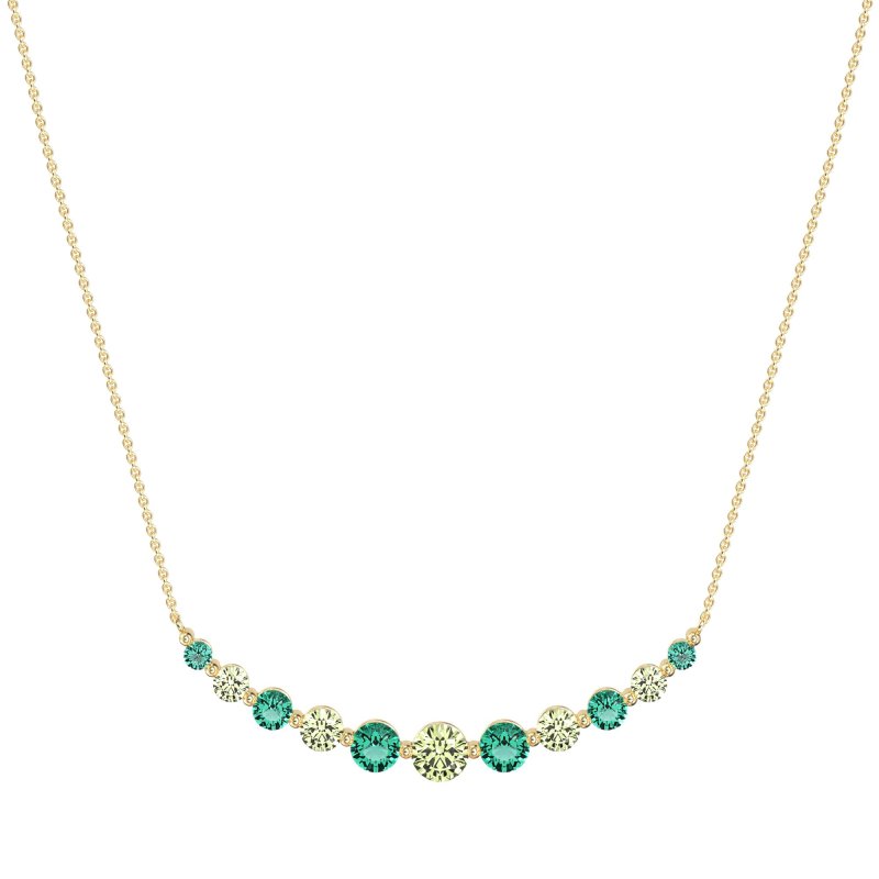 Graduated U-Shape Necklace