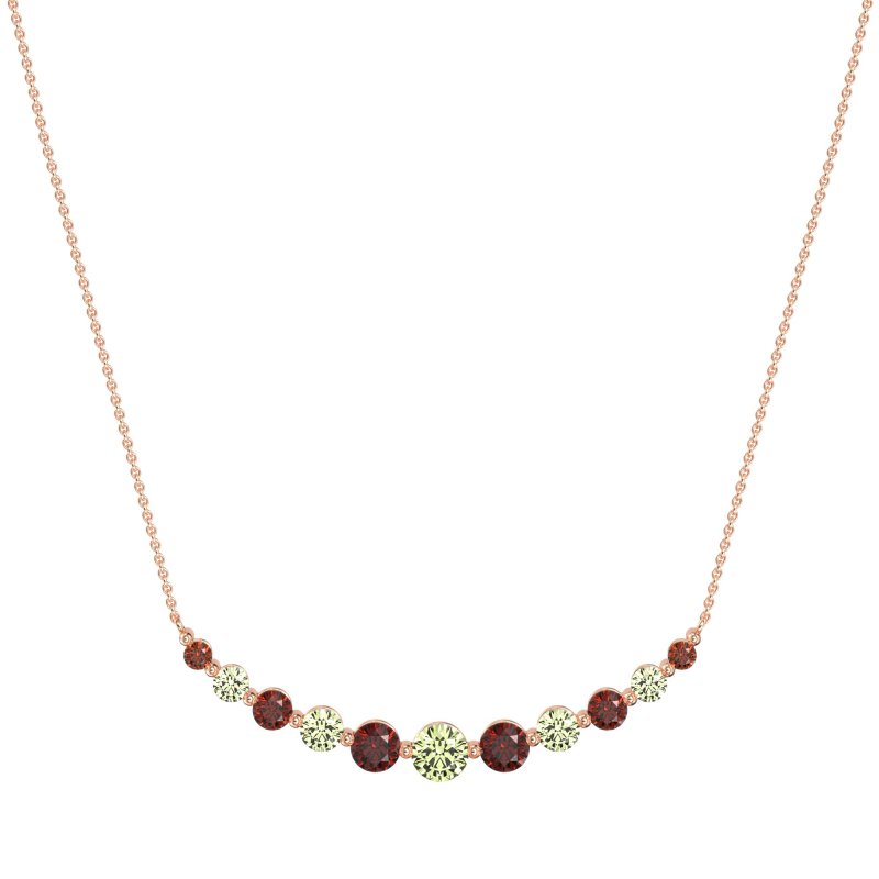 Graduated U-Shape Necklace