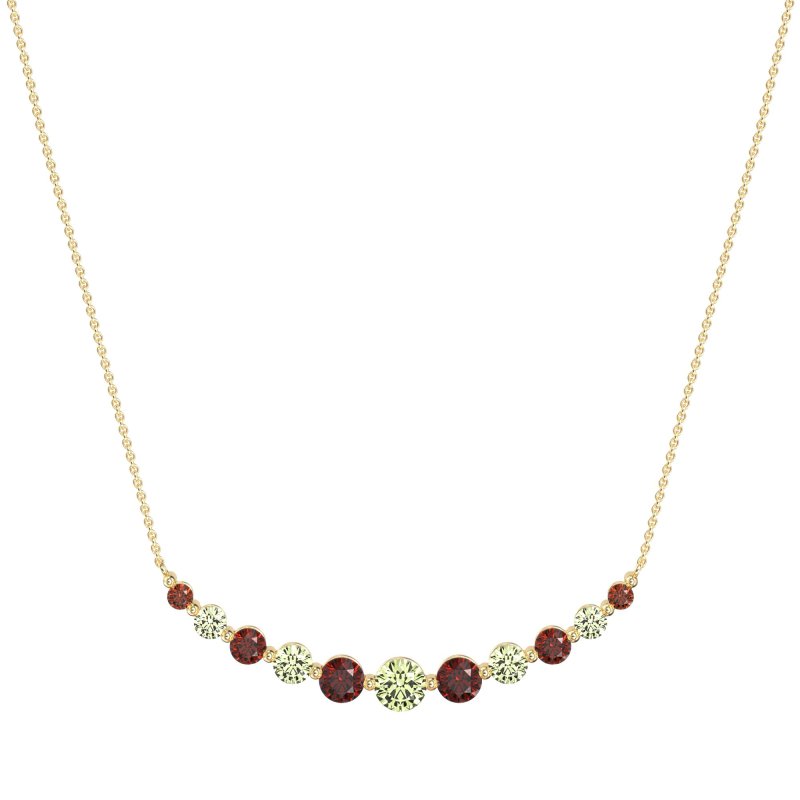 Graduated U-Shape Necklace