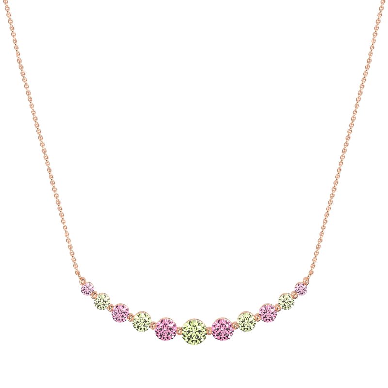 Graduated U-Shape Necklace