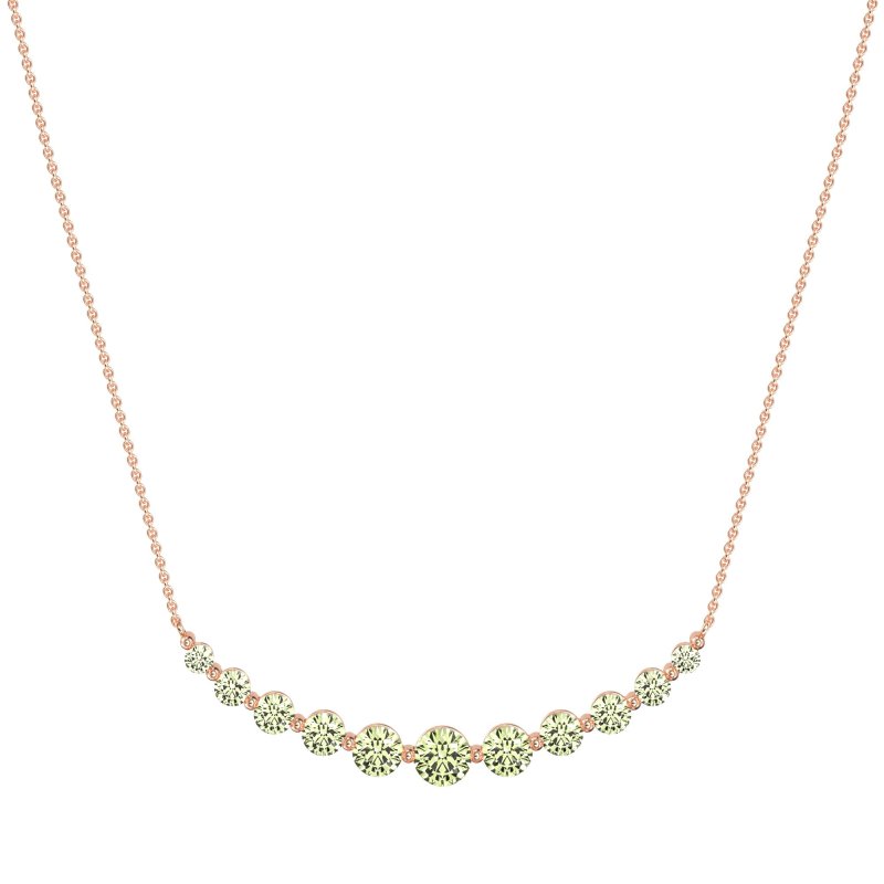 Graduated U-Shape Necklace