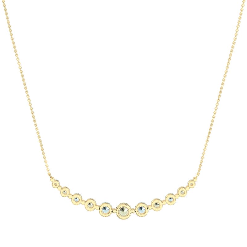 Graduated U-Shape Necklace