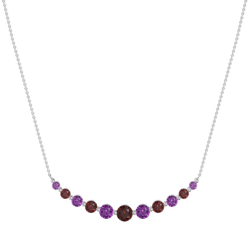 Graduated U-Shape Necklace