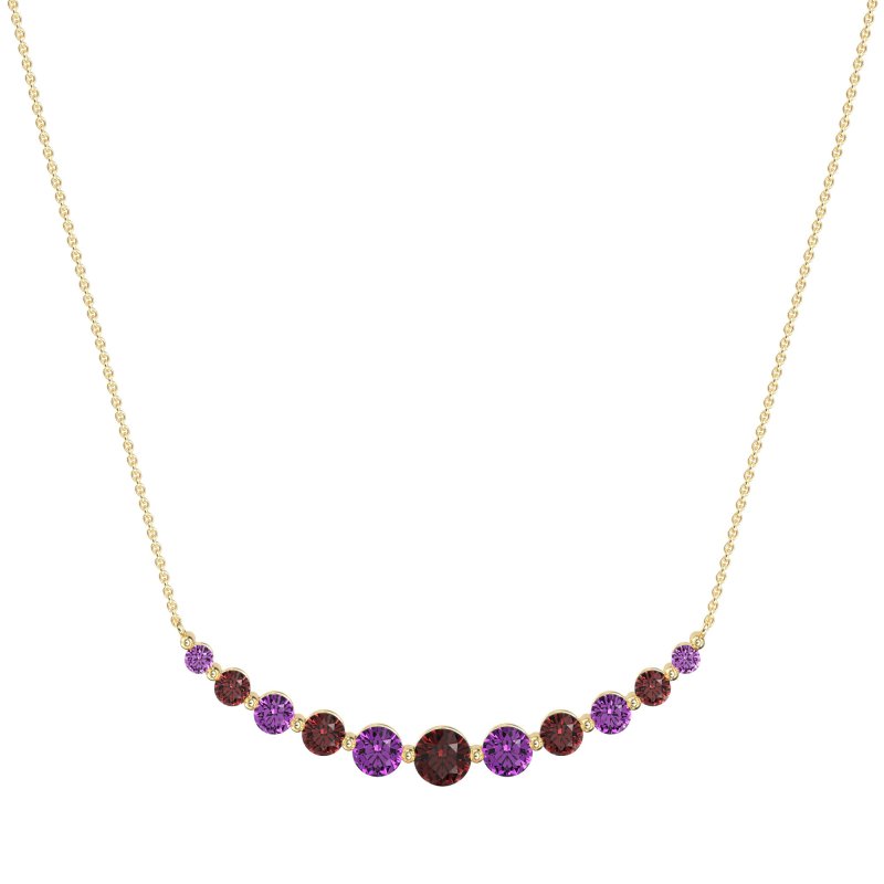 Graduated U-Shape Necklace