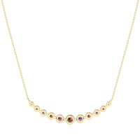 Graduated U-Shape Necklace