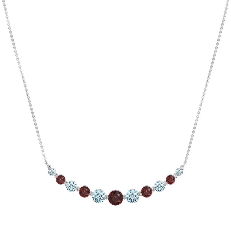 Graduated U-Shape Necklace