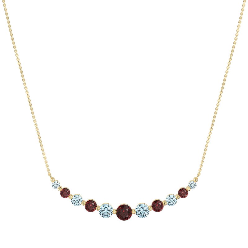Graduated U-Shape Necklace