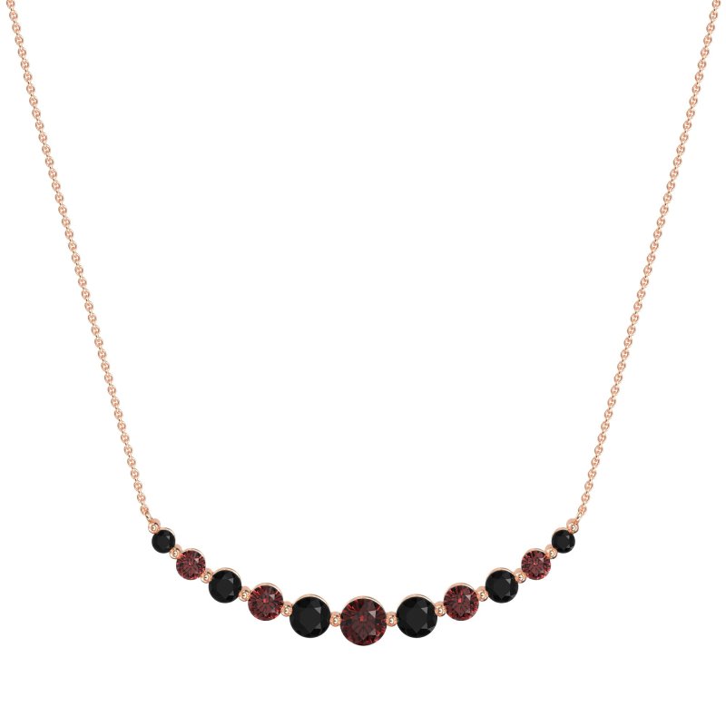Graduated U-Shape Necklace