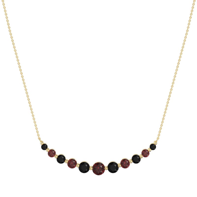 Graduated U-Shape Necklace