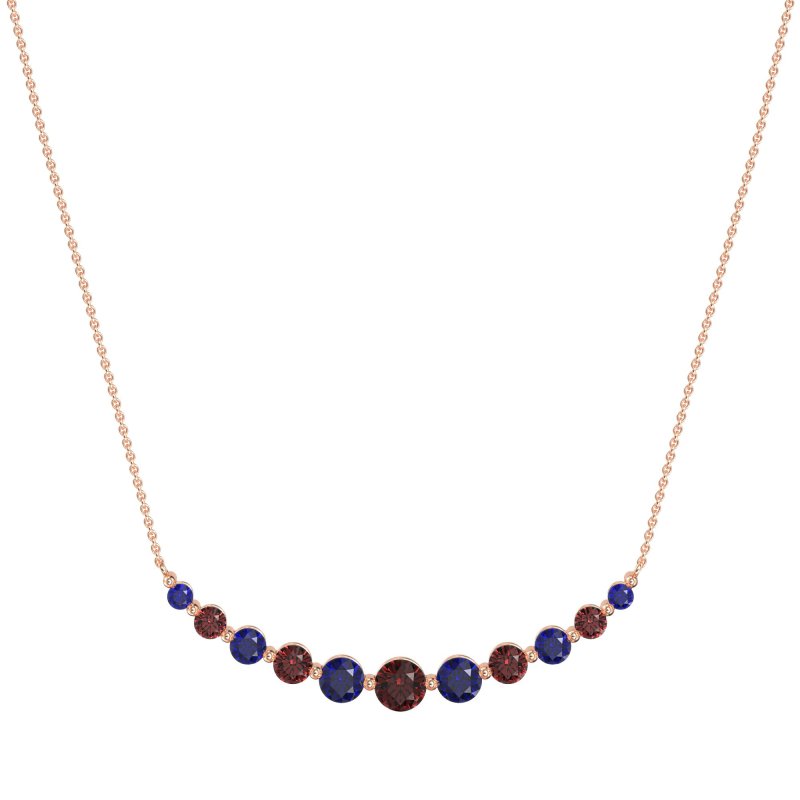 Graduated U-Shape Necklace