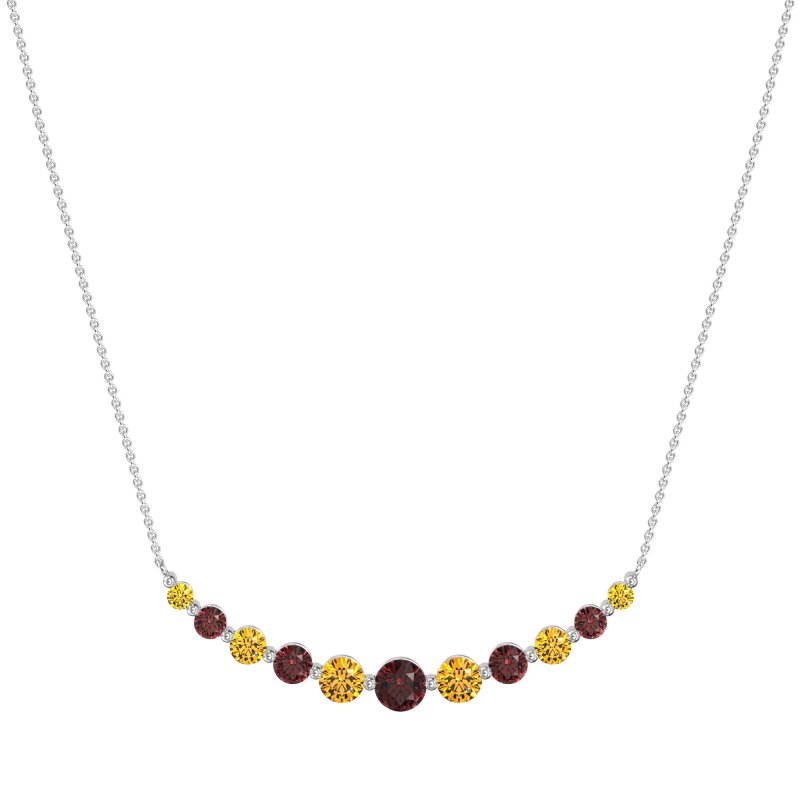 Graduated U-Shape Necklace