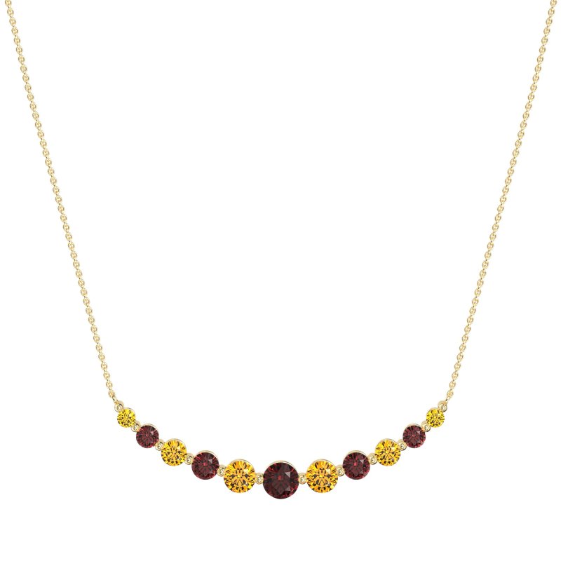 Graduated U-Shape Necklace