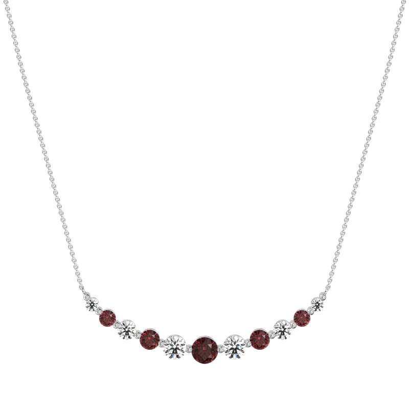 Graduated U-Shape Necklace