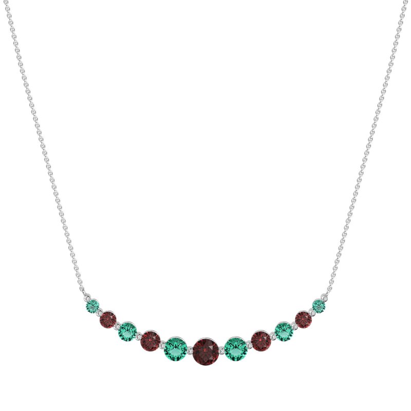 Graduated U-Shape Necklace