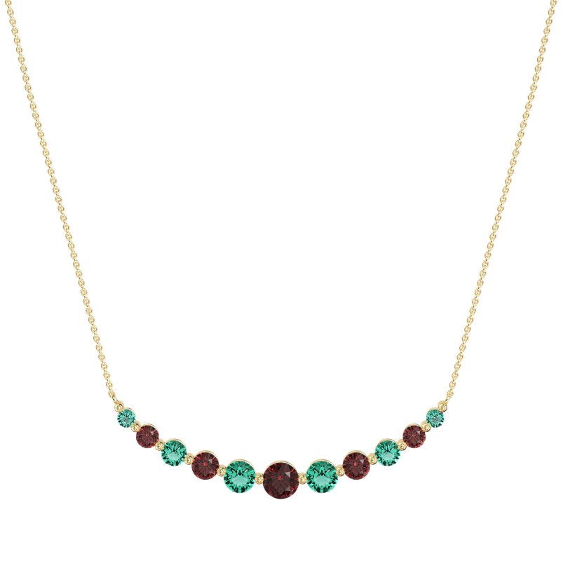 Graduated U-Shape Necklace