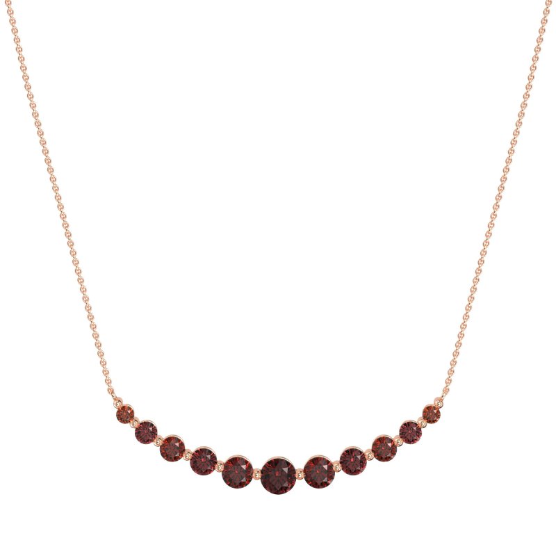 Graduated U-Shape Necklace