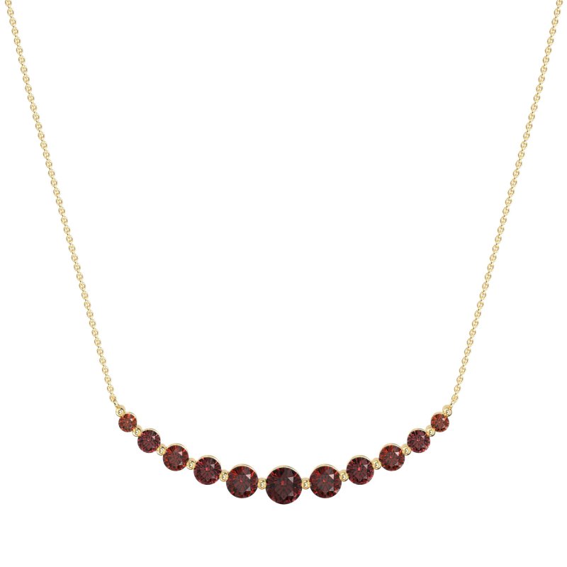 Graduated U-Shape Necklace