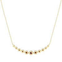 Graduated U-Shape Necklace