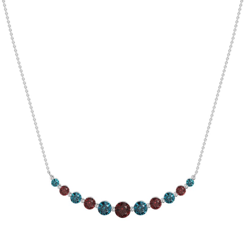 Graduated U-Shape Necklace