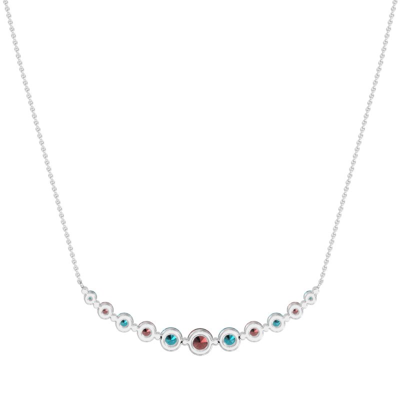 Graduated U-Shape Necklace