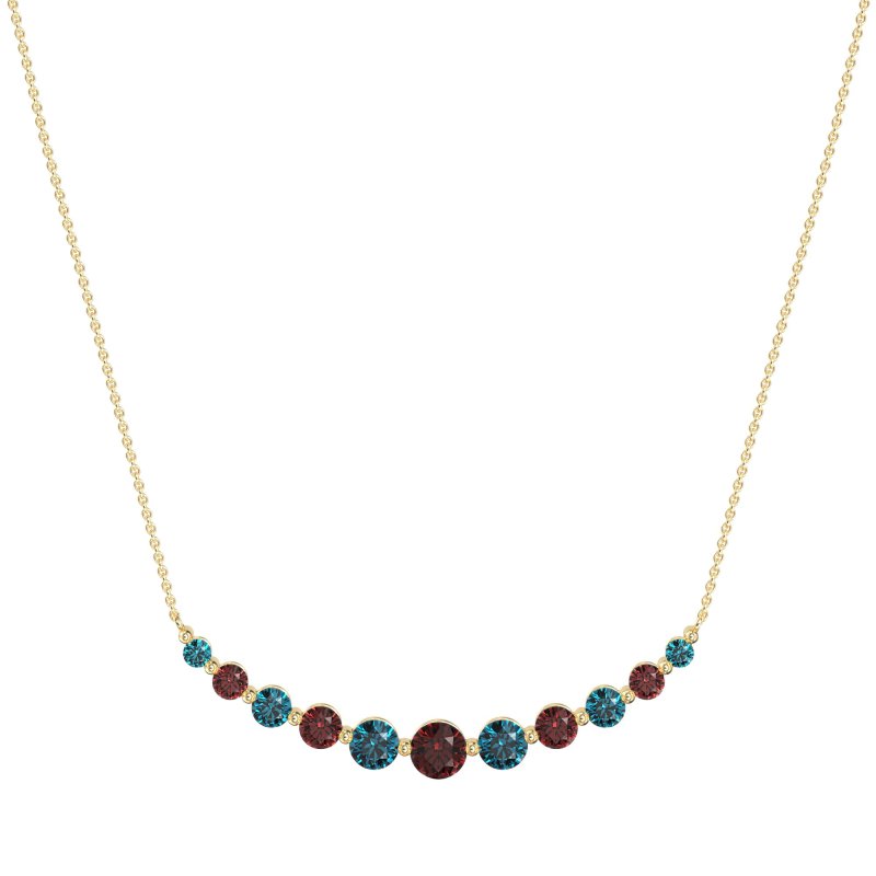 Graduated U-Shape Necklace