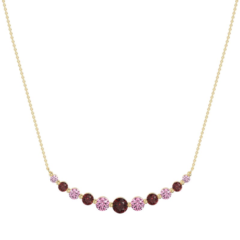 Graduated U-Shape Necklace