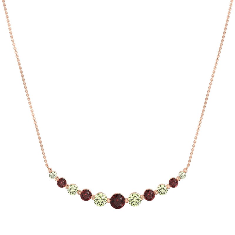 Graduated U-Shape Necklace