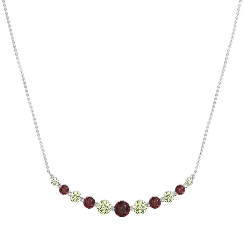 Graduated U-Shape Necklace