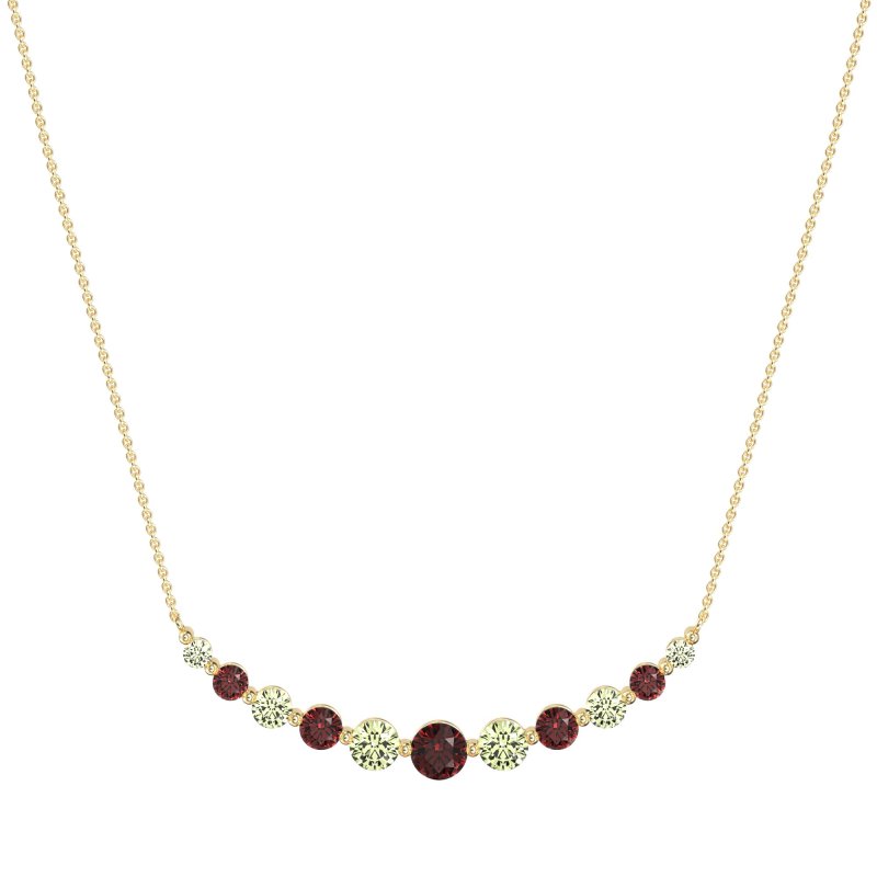 Graduated U-Shape Necklace