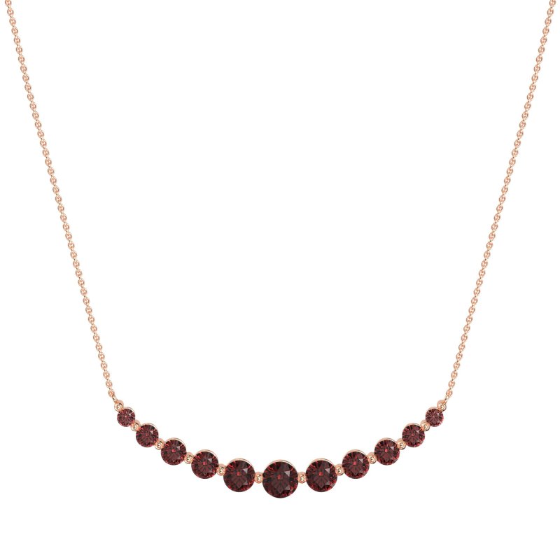 Graduated U-Shape Necklace