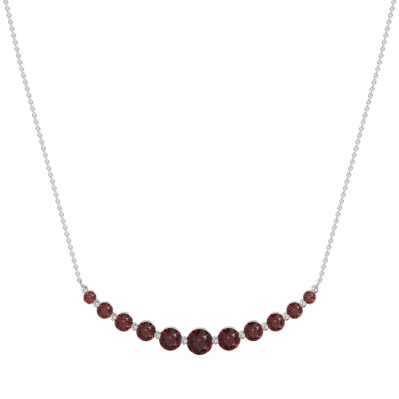 Graduated U-Shape Necklace