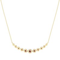 Graduated U-Shape Necklace