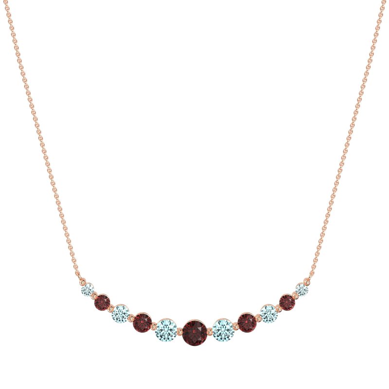 Graduated U-Shape Necklace