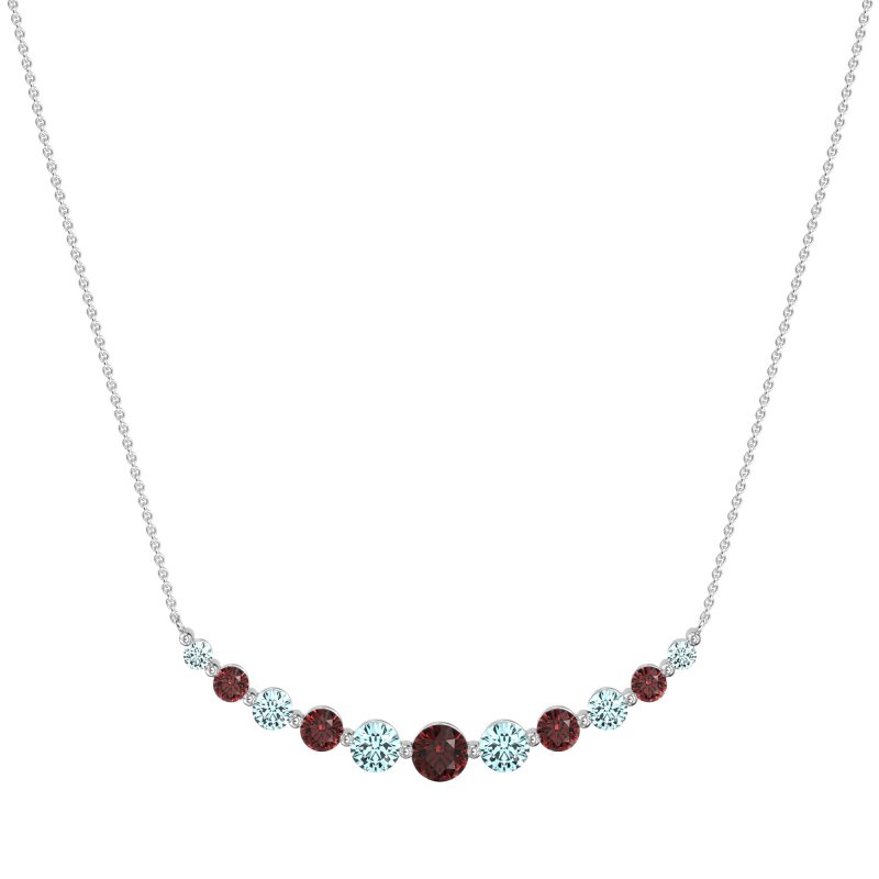 Graduated U-Shape Necklace