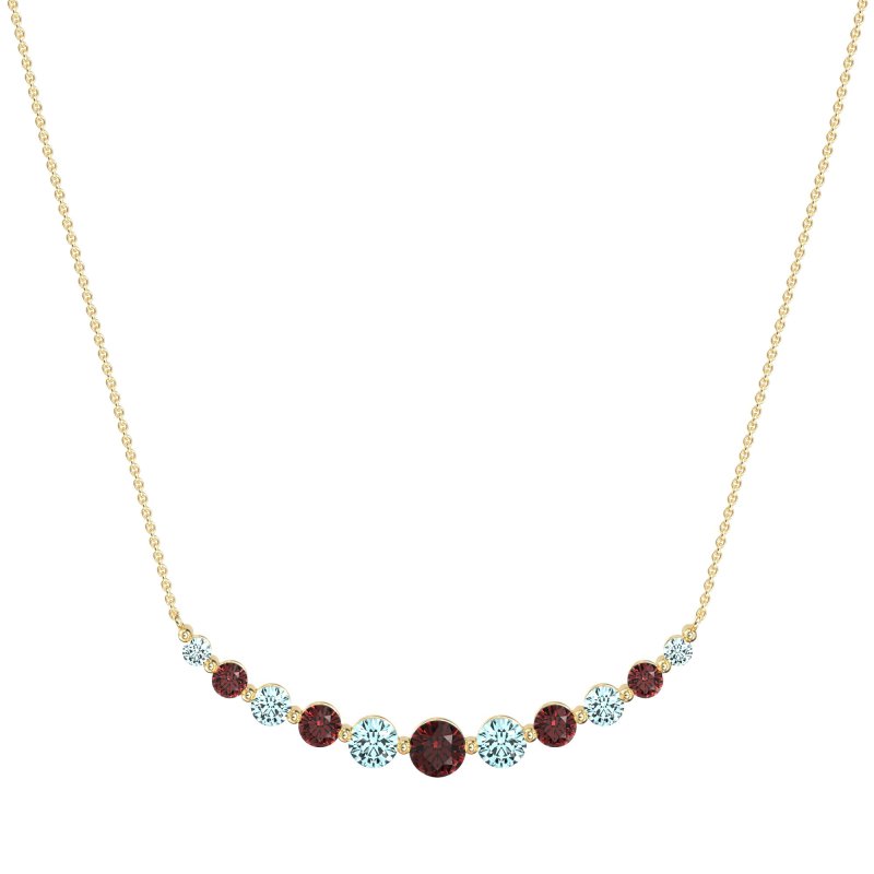 Graduated U-Shape Necklace