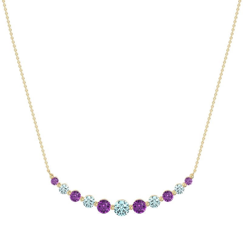 Graduated U-Shape Necklace