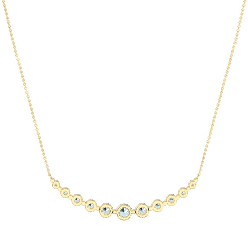 Graduated U-Shape Necklace