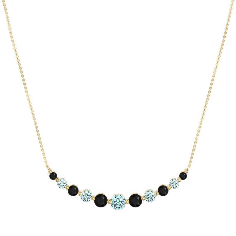 Graduated U-Shape Necklace