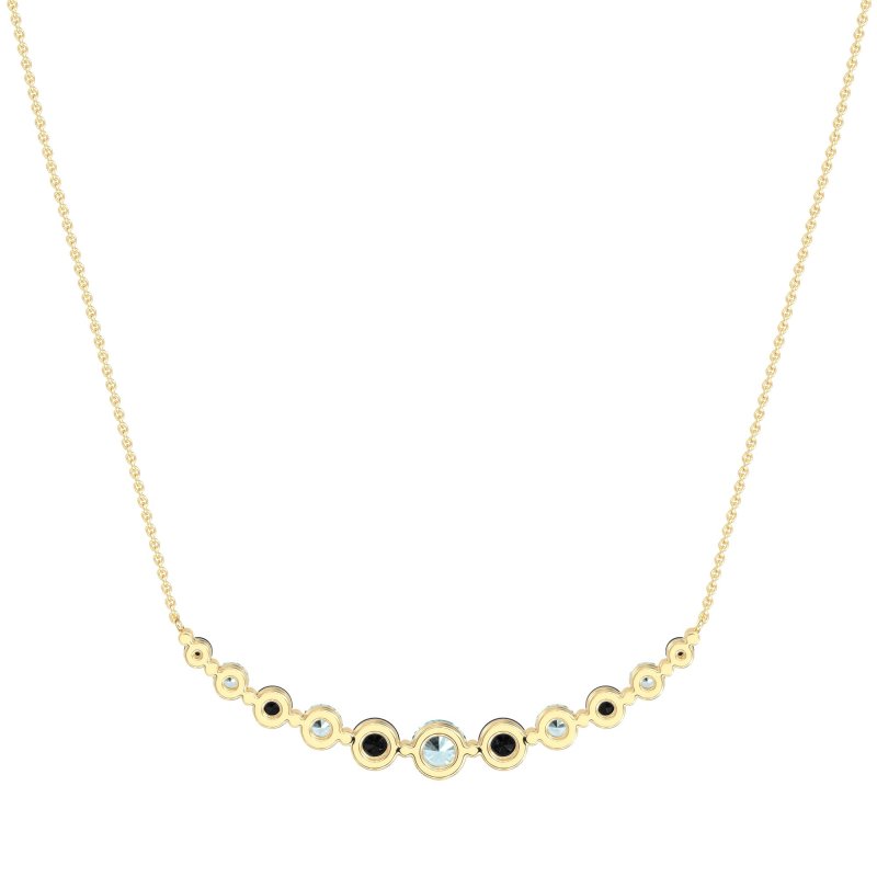 Graduated U-Shape Necklace