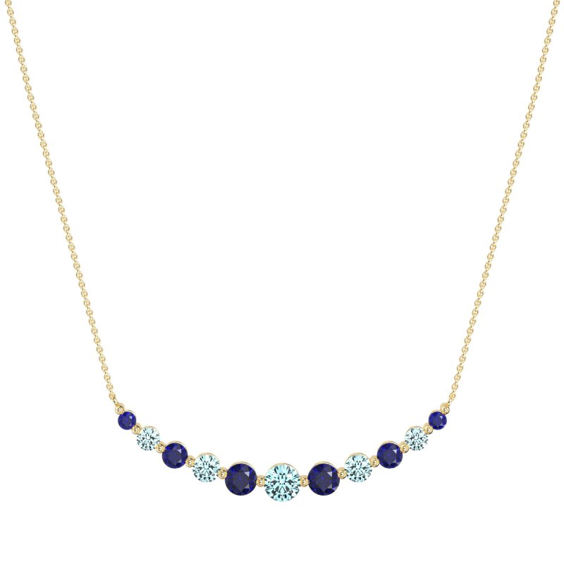 Graduated U-Shape Necklace