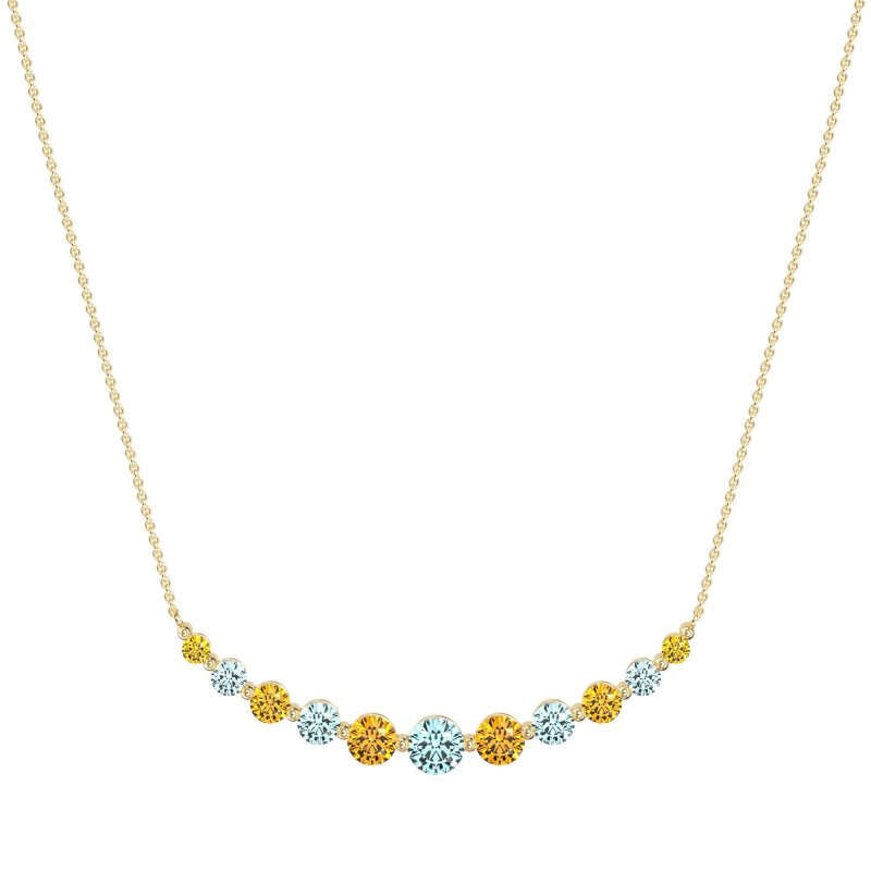 Graduated U-Shape Necklace