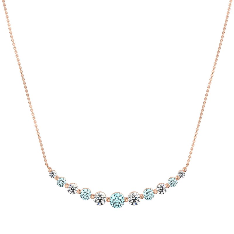Graduated U-Shape Necklace