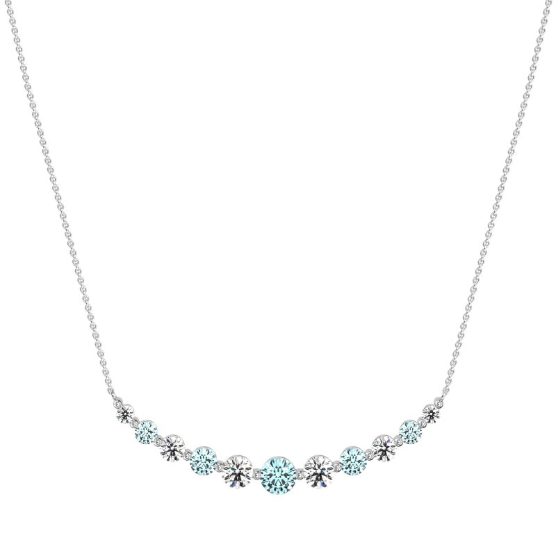 Graduated U-Shape Necklace