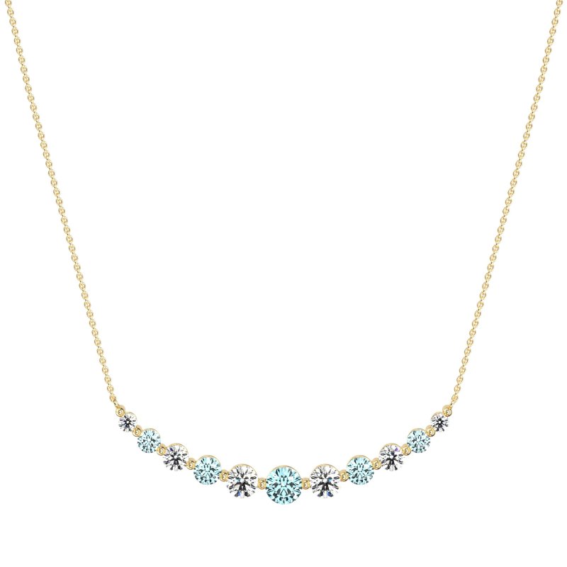 Graduated U-Shape Necklace