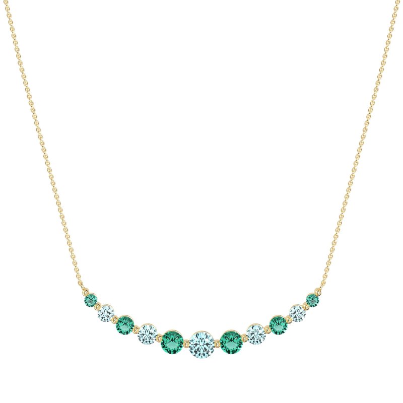 Graduated U-Shape Necklace