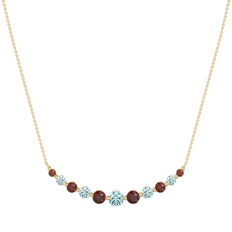 Graduated U-Shape Necklace